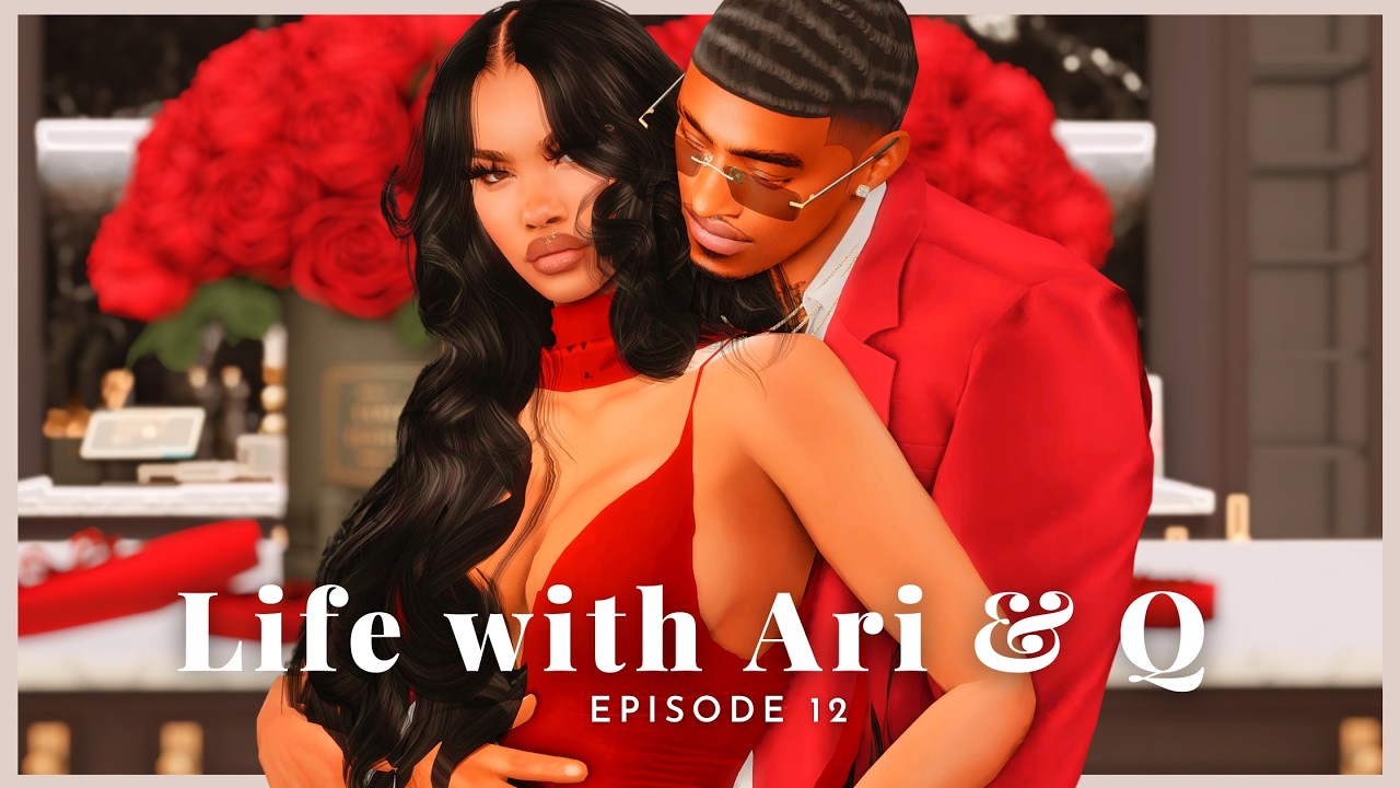 Will You Be My Valentine? | Life with Ari & Q Episode 12✨| Sims 4 LP