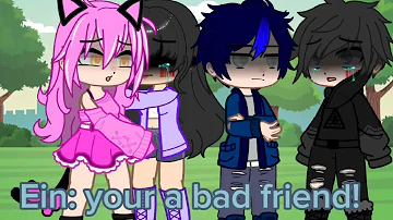 Aphmau /zane#chort #gacha nox #song your a bad friend!