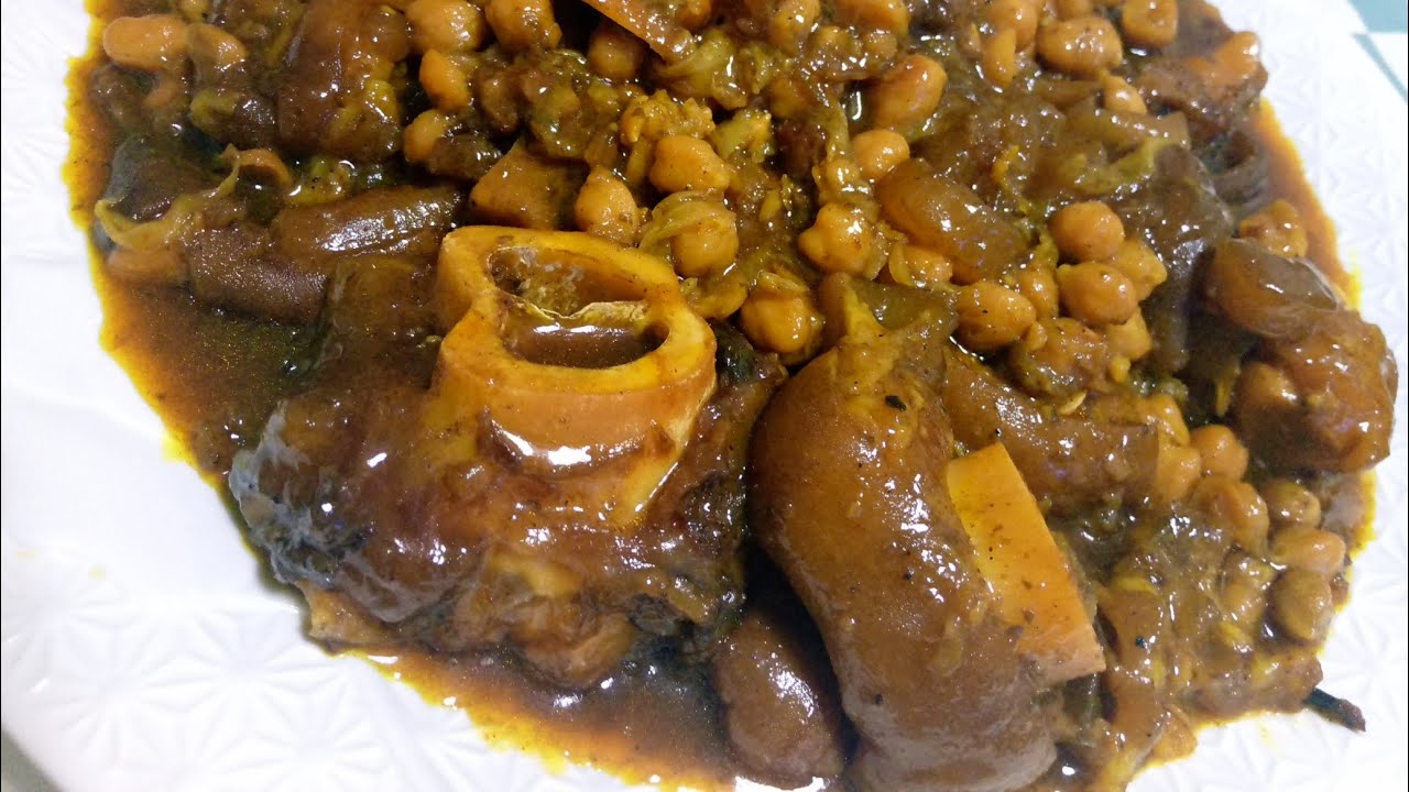 الكرعين بالحمص بطريقة بسيطة وسريعة ومداق لا يقاوم ياااا سلاام 😍