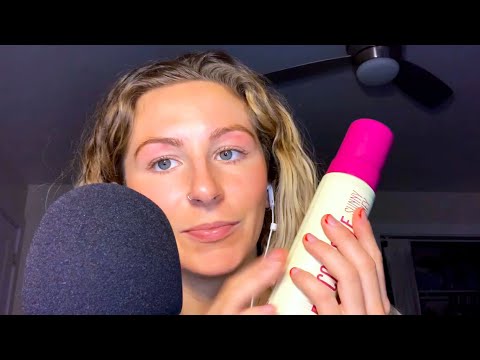 ASMR ✸ Fast Bottle Tapping & Inaudible Whispering