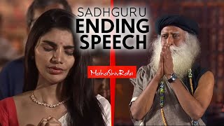 Sadhguru Ending Speech at Maha Shivaratri 2024 | #Mahashivratri2024