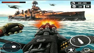 Navy War Gunner Warship Battle Android Gameplay screenshot 3