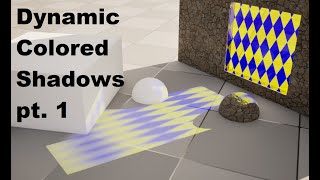 UE5 Dynamic Colored Shadows pt. 1