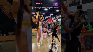 This 7 Ft Woman Looks Unreal