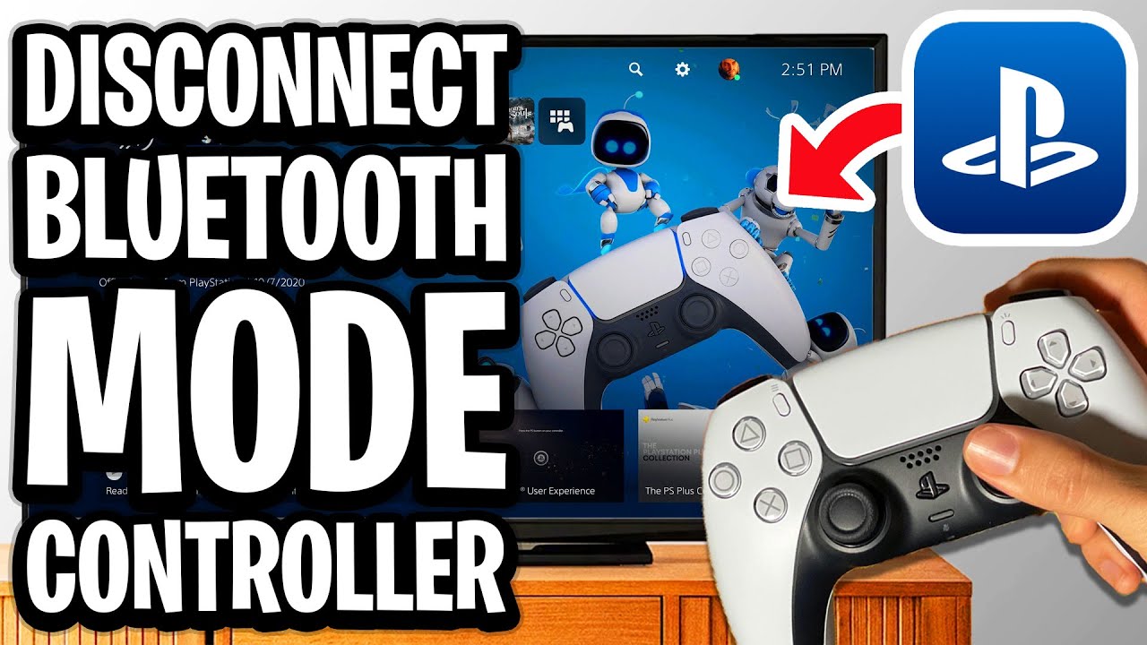 How To Disconnect A PS5 Controller From Bluetooth Mode - Full Guide