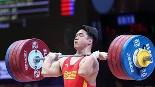 2021 Chinese National Games M96kg clean and jerk