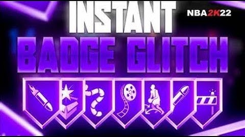 NBA 2K22 NEW BADGE GLITCH IS INSANE!!! Hurry before it gets patched!