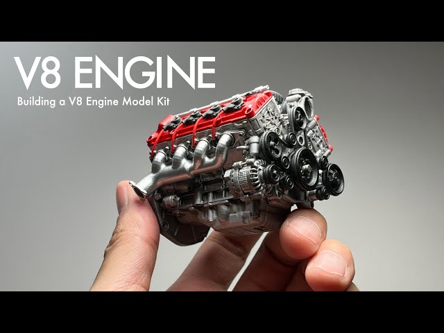 V8 Engine Model Kit that Works - Build Your Own V8 Engine - V8