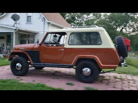 68 Jeepster Commando walk around