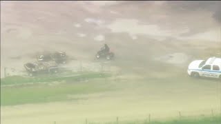 3 arrested in ATV chase