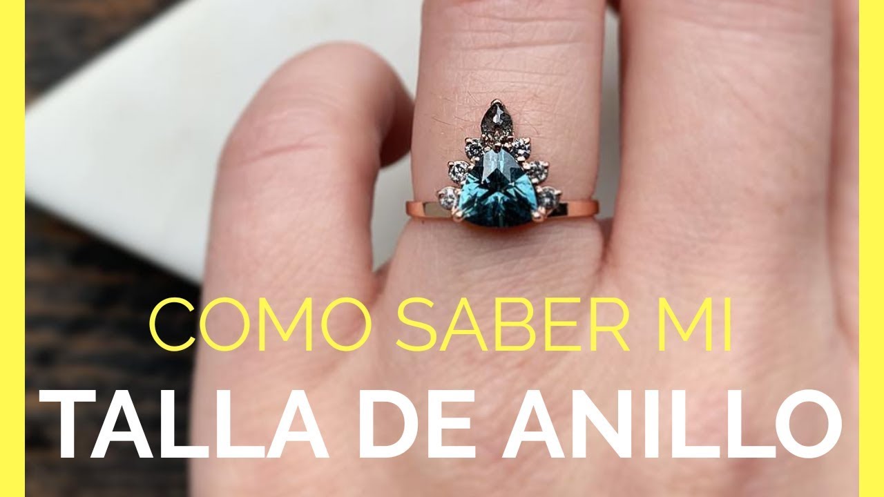 Cómo saber tu medida de anillo? Una guía para medir el tamaño de