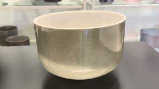 10" A+15 Sage Forest Gold 158752 Crystal Tones® Alchemy Crystal Singing Bowl