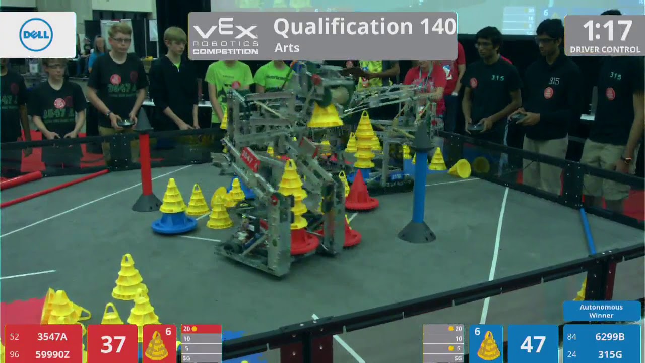 2018 VRC Arts Q140 - 3547A 59990Z vs 6299B 315G - 94 to 119