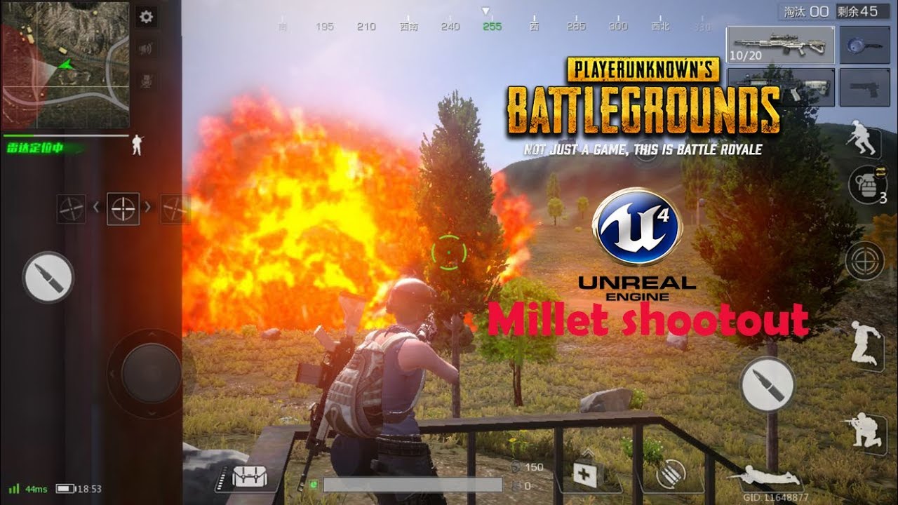 Millet shootout UNREAL ENGINE 4 BATTLEGROUND JUST AMAZING GAME FEATURE