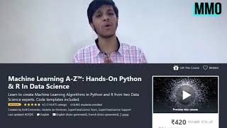 Machine Learning A-Z™: Hands-On Python & R In Data Science