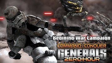 Generals Rise of The Reds | Begining War Campaign Complete Playthrough