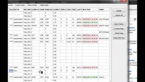 Safelist Genie How to set-up the SL Accounts