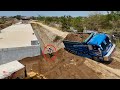 Ep4_Safety Fails At Work The Northern Of Drain​ Sewer Filling Space By Us Sand With Skill DozerTruck