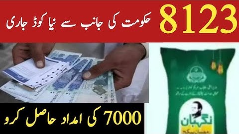 8123 Online Registration 7000 | Eid Program 10000 Start | BISP Payment Check 8171 Portal | Negahban