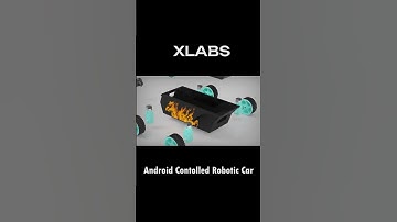 Android Contolled Robotic Car using Arduino by XLABS