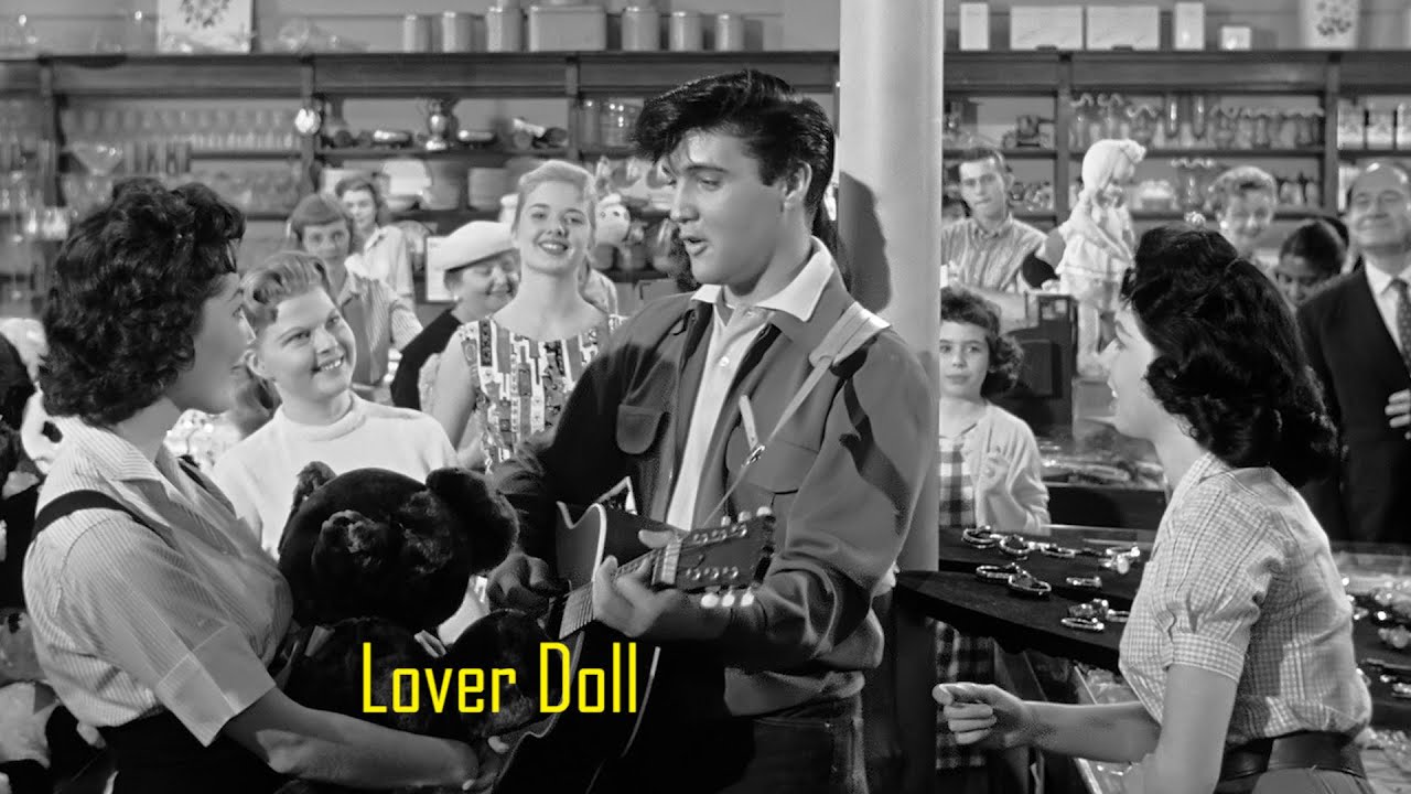 ELVIS PRESLEY - Lover Doll (Original Soundtrack 1958) 4K - YouTube