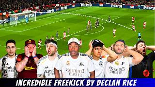¡INCREÍBLE! 🇪🇸 Crazy LIVE Reactions To Declan Rice’s Free Kicks
