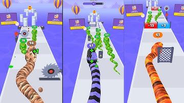 Snake Run Race Fun Gameplay Pt.02 #snakerunrace 