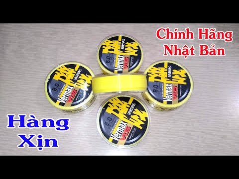 Video 240K Free Ship | Cước Câu Cá Japan Varivas Vermax VLS... - youtube