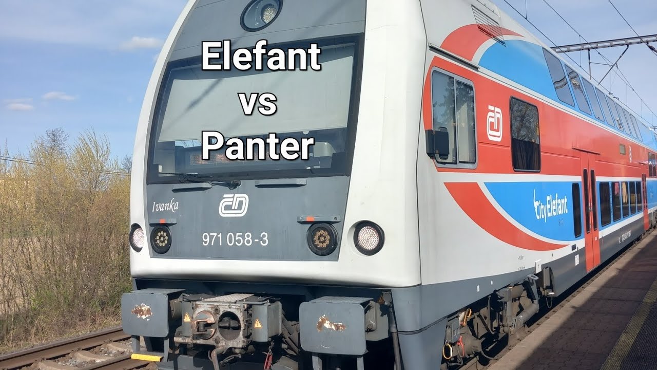 Hlášení ve vlaku - Linka S2 ODIS (CityElefant vs RegioPanter)