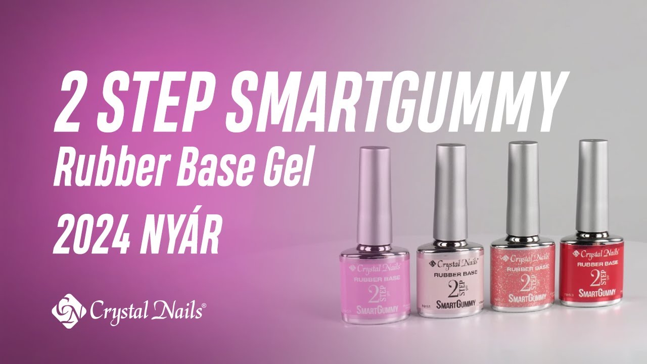 ÚJ SZÍNEK! 2 STEP SmartGummy Rubber Base Gel | New colors! 2 STEP SmartGummy Rubber Base Gel