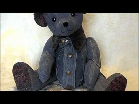 stuffed animals made from loved ones clothing