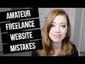 7 Terrible Freelance Writer Website Mistakes That Cost You Clients