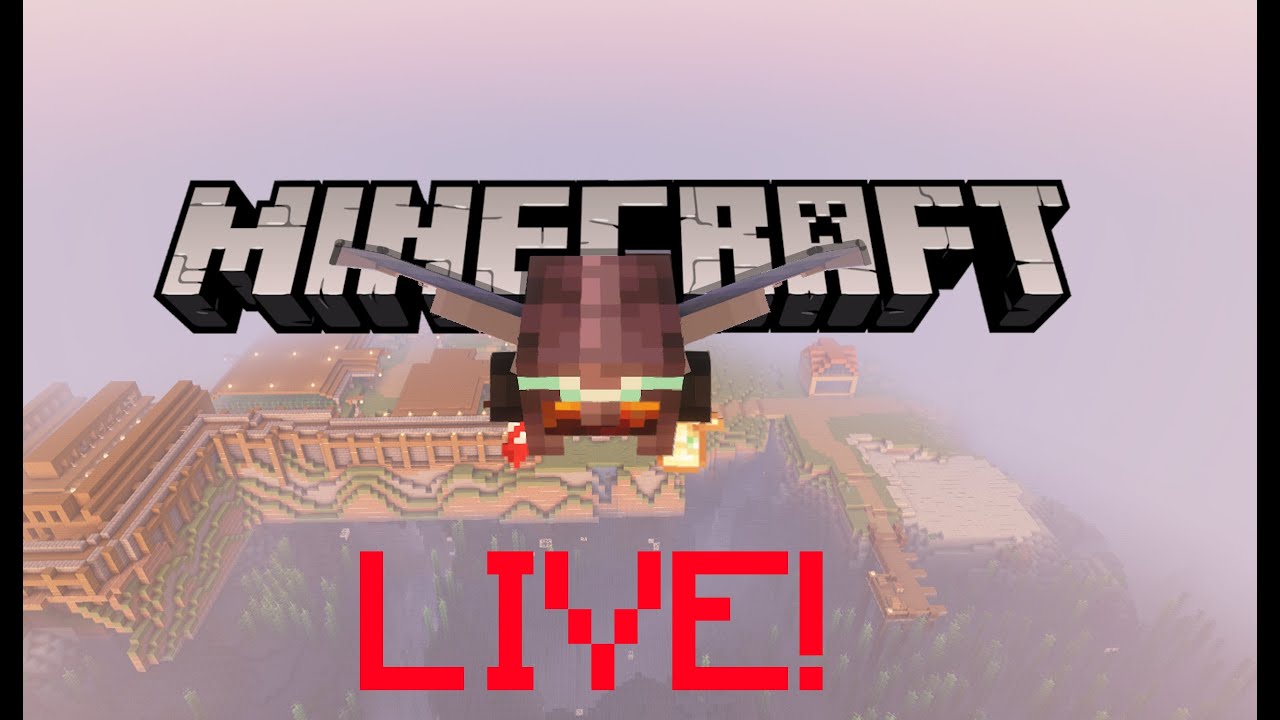 Expanding My Base In Minecraft With My Friend! (LIVE!) - YouTube