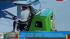 Vault na may lamang P3.5-M halaga ng mga pera at alahas, tinangay umano ng kasambahay