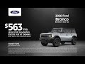 Ford Bronco 05/25/2026 7443053