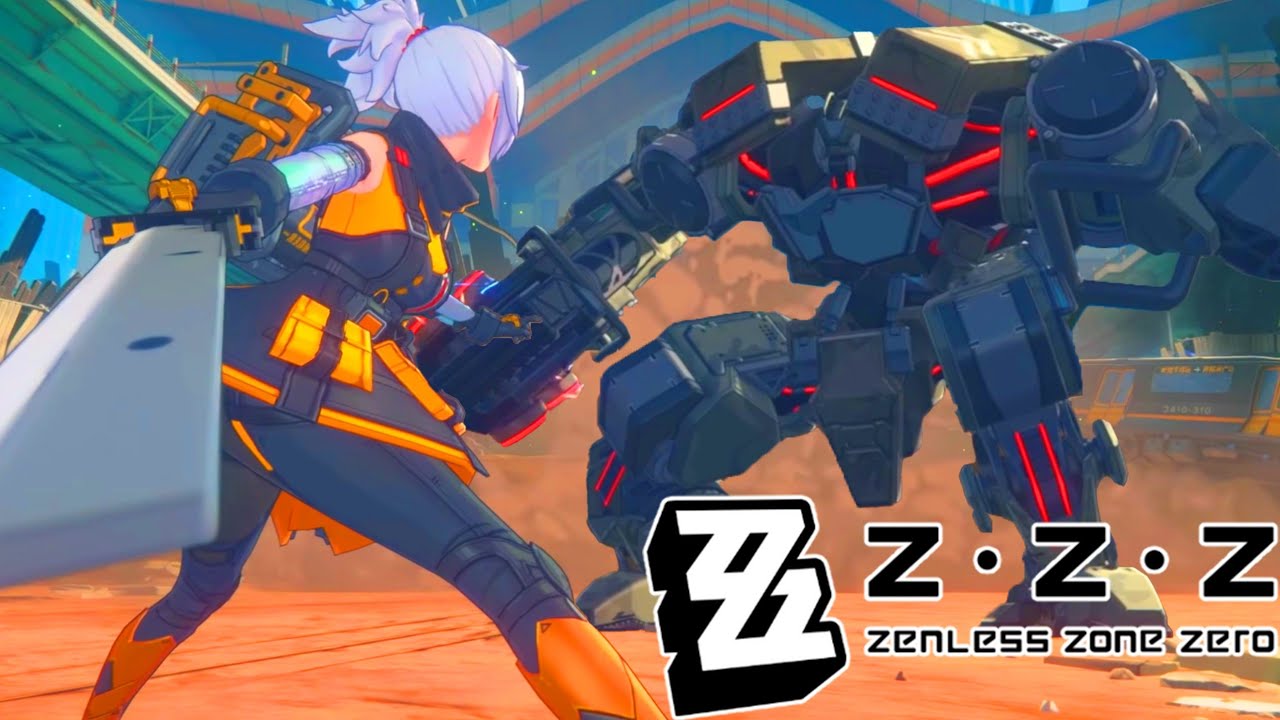 [Zenless Zone Zero] Soldier 11 VS 2 Giant Mechs Boss Fight (Challenge ...