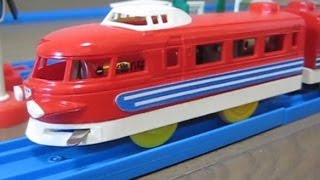 旧トミー プラレール パノラマ特急 旧動力 レストア再生品 - YouTube
