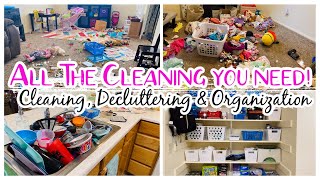 ALL THE CLEANING YOU NEED | CLEANING, DECLUTTERING &amp; ORGANIZATION | LAUNDRY ROOM DEEP CLEAN