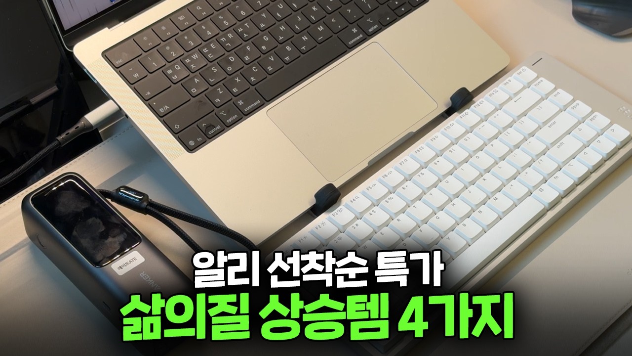 "얼마 안남았습니다" 선착순 특가 알리 핫딜에 쟁여야하는 꿀템 4가지