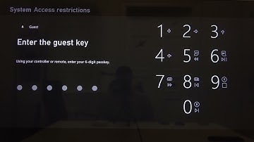 How to Remove Guest Key in XBOX Series S?