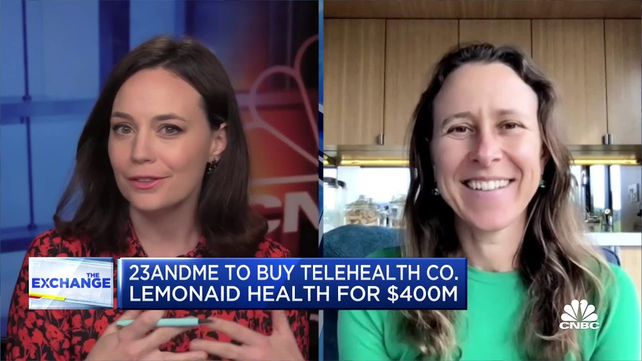 23andme CEO on deal to buy Lemonaid I love Lemonaid for the pharmacy