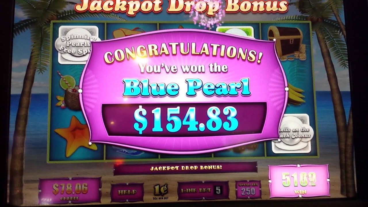 Carribbean Pearls Jackpot Drop Bonus (Coushatta) YouTube