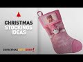 Top Christmas Stockings Girl: Babys First Christmas Stocking; Baby Girl Stocking with removable Soft