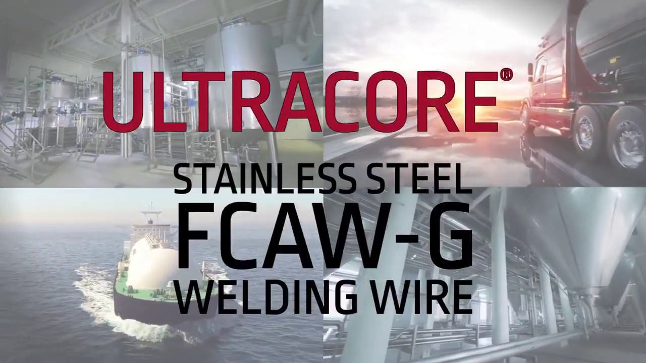 LINCOLN UltraCore Stainless Steel FCAWG Welding Wires_EN YouTube