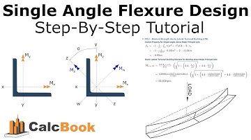 Single Angle (L-Profile) Flexural Design (AISC 360)