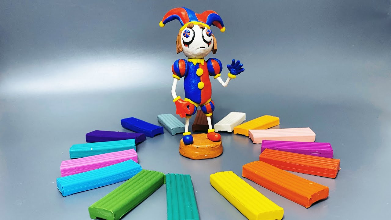 Making The Amazing Digital Circus.Pilot. Pomni with Clay - YouTube