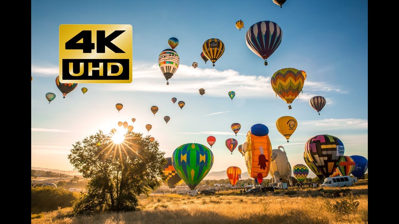 4K TIME-LAPSE:  GREAT RENO BALLOON RACE 2018