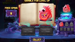Book of monsters slot max gamble stage hit on a huge stake big win