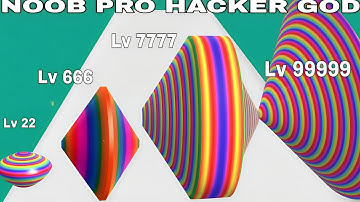 NOOB VS PRO VS HACKER VS GOD in Circle Up#noobprohackergod #playgam24dia 