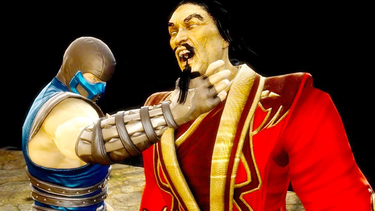 Performing all the Fatalities & X-rays on Shang Tsung Red Costume S...